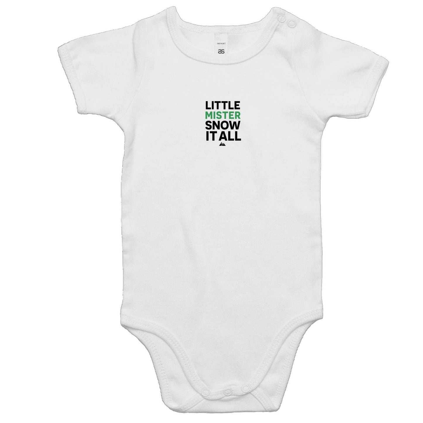 Little MISTER Romper (green/black)