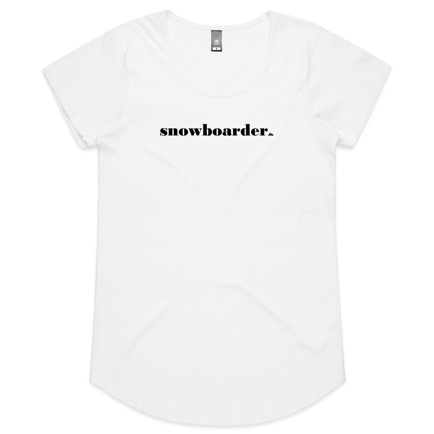 Snowboarder Womens Tee