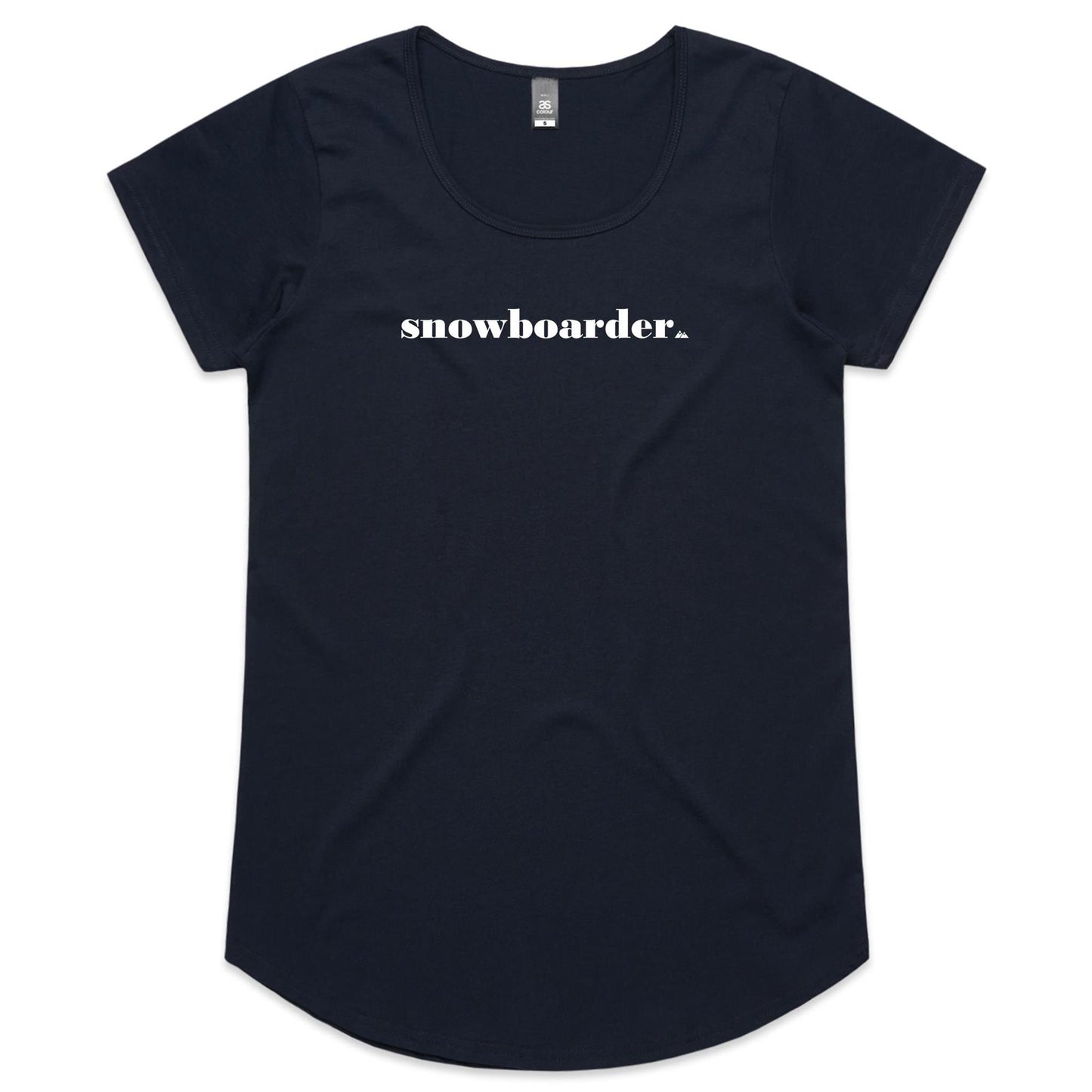 Snowboarder Womens Tee