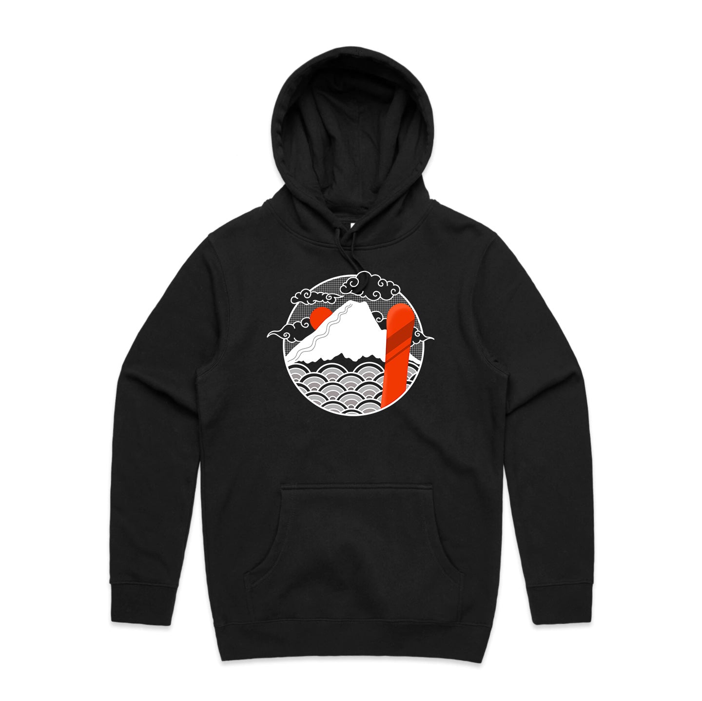 Unisex Land of Japow SHRED Hoodie - No Text
