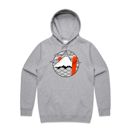 Unisex Land of Japow SHRED Hoodie - No Text