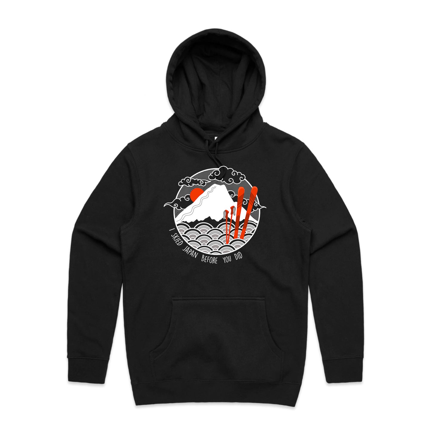 Unisex Land of Japow SKI Hoodie