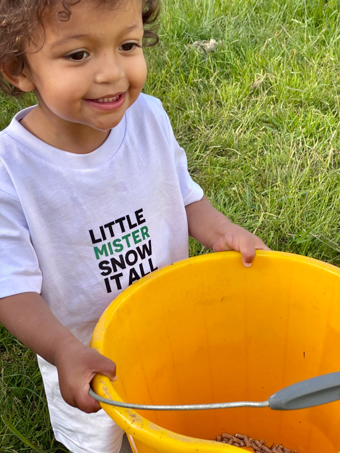 Little MISTER Tee (purple/black)