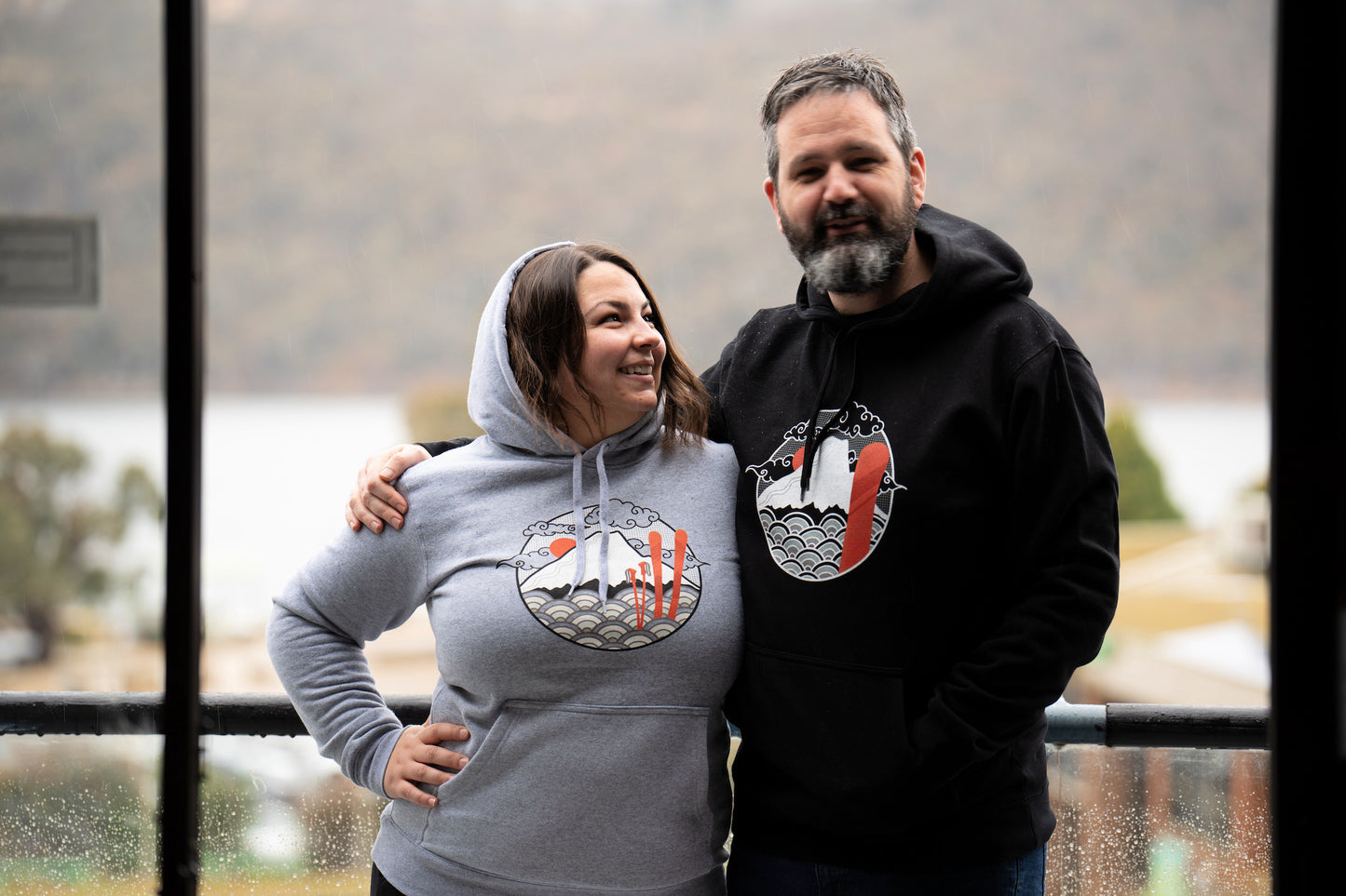 Unisex Land of Japow SHRED Hoodie - No Text
