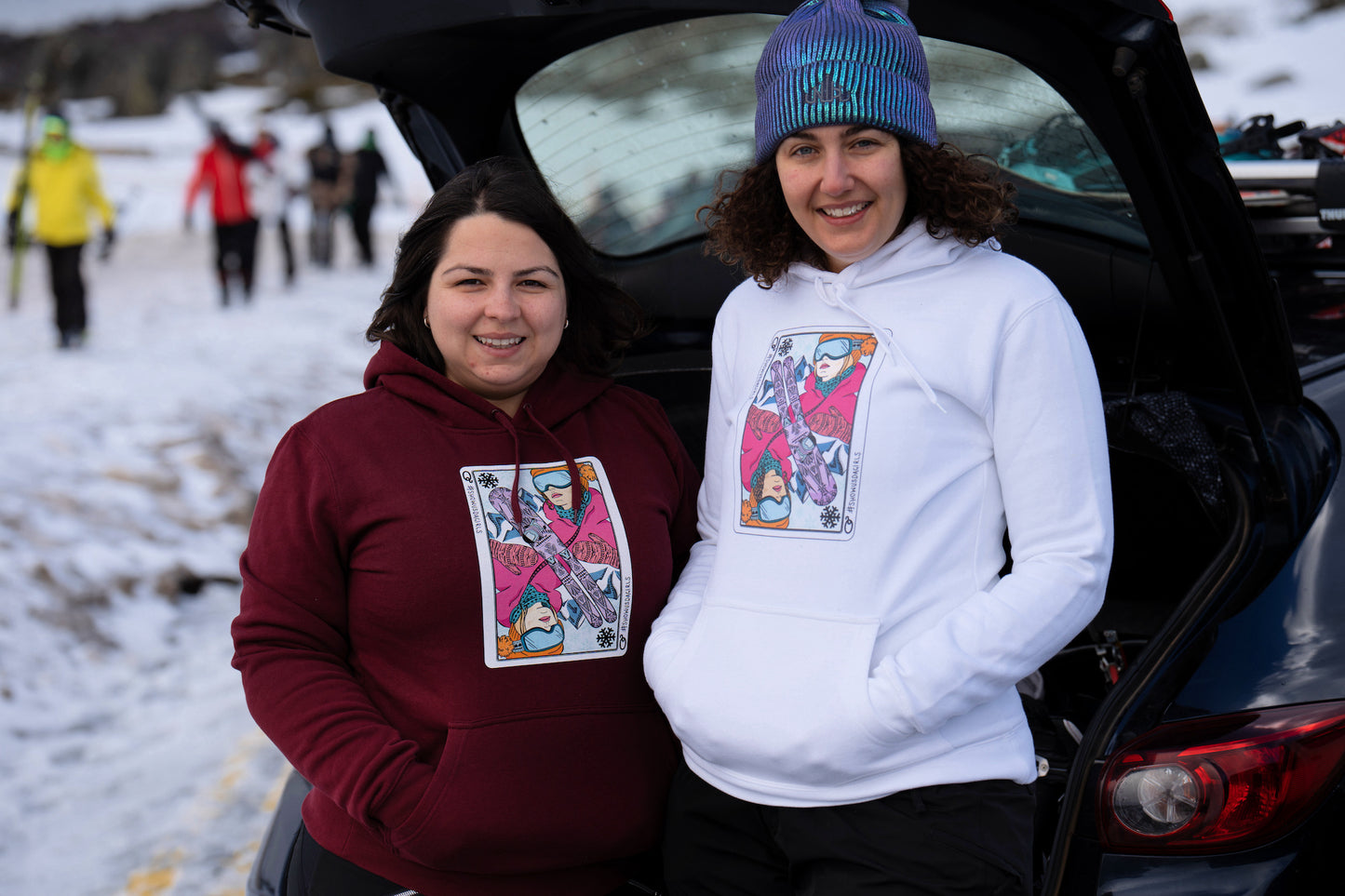 Queen of Ski Hoodie