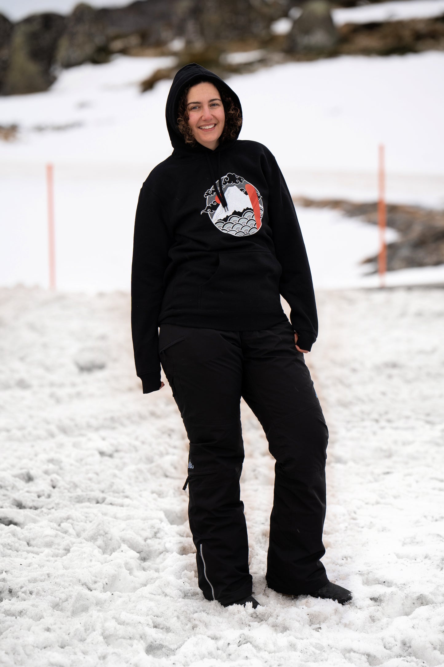 Unisex Land of Japow SHRED Hoodie - No Text