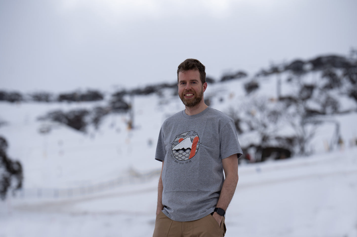 Men's Land of Japow SHRED Tee - No Text
