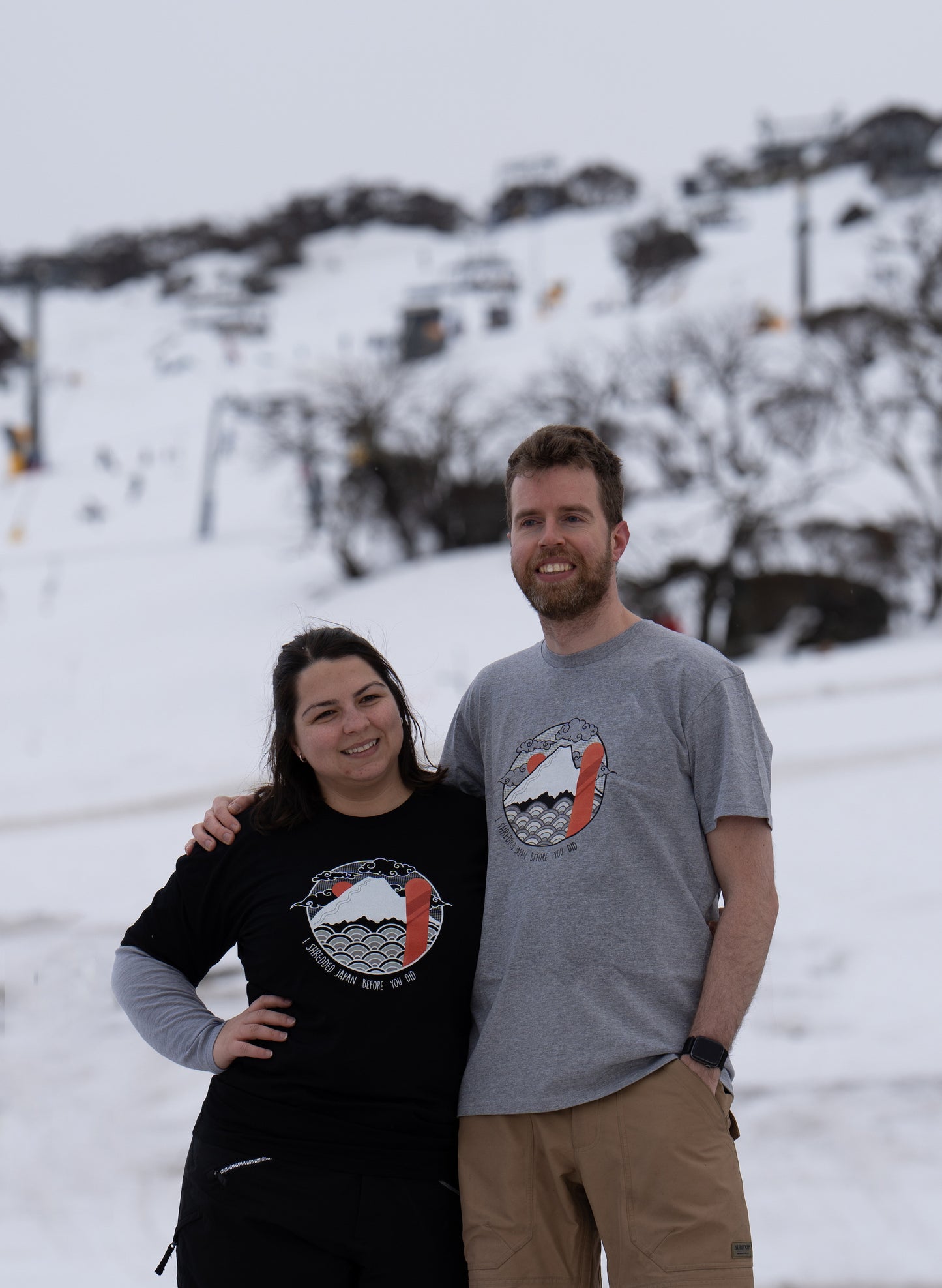 Men's Land of Japow SHRED Tee - No Text