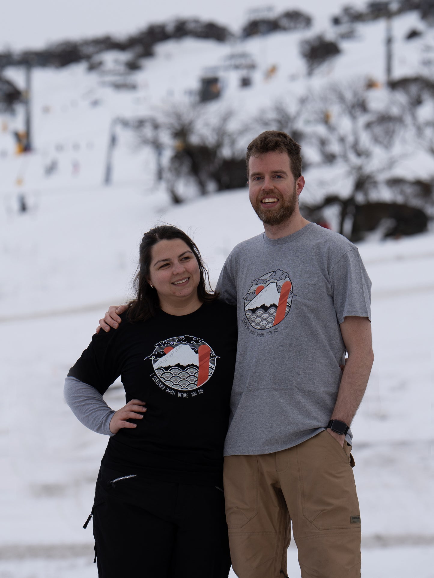 Men's Land of Japow SHRED Tee