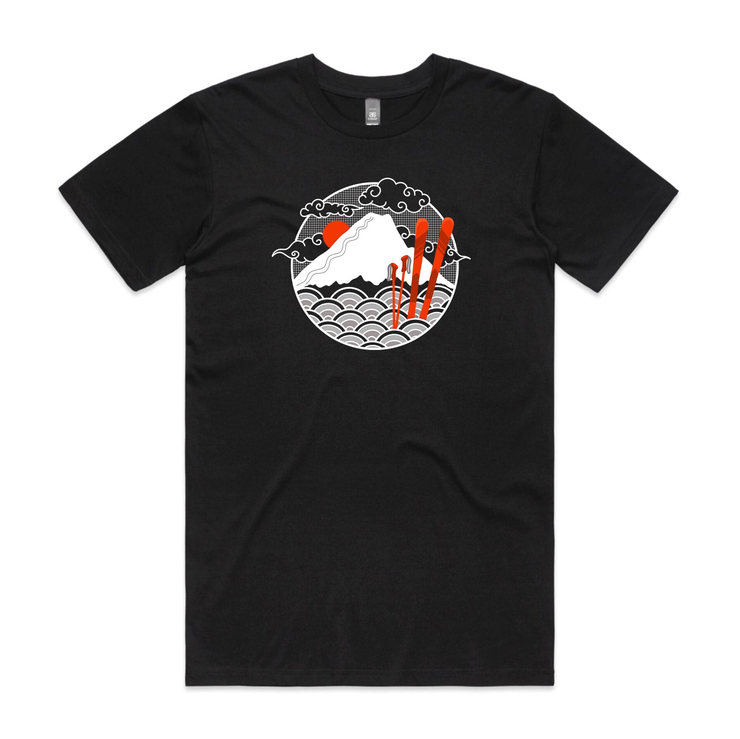 Men's Land of Japow SKI Tee - No Text