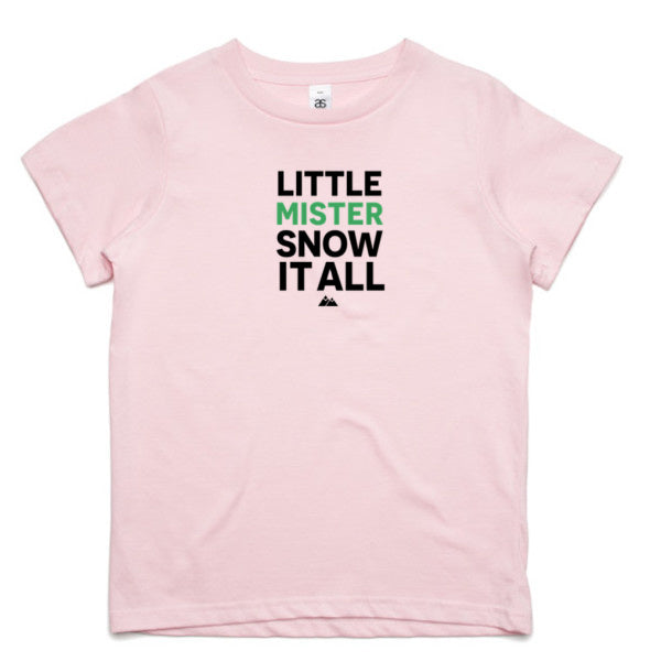 Little MISTER Tee (green/black)