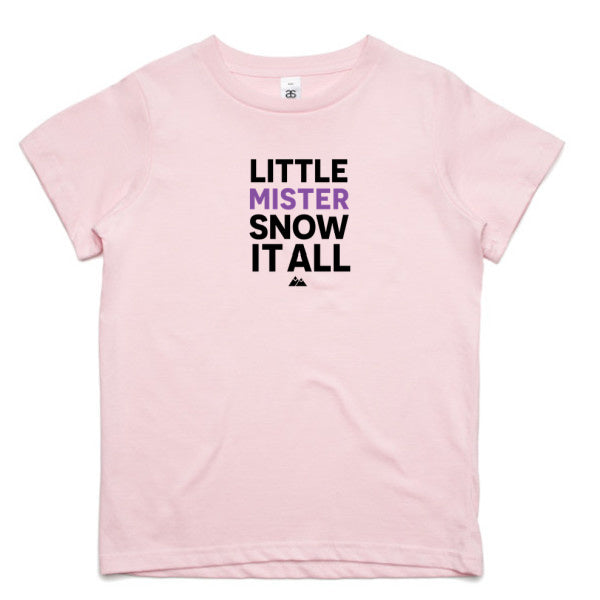 Little MISTER Tee (purple/black)