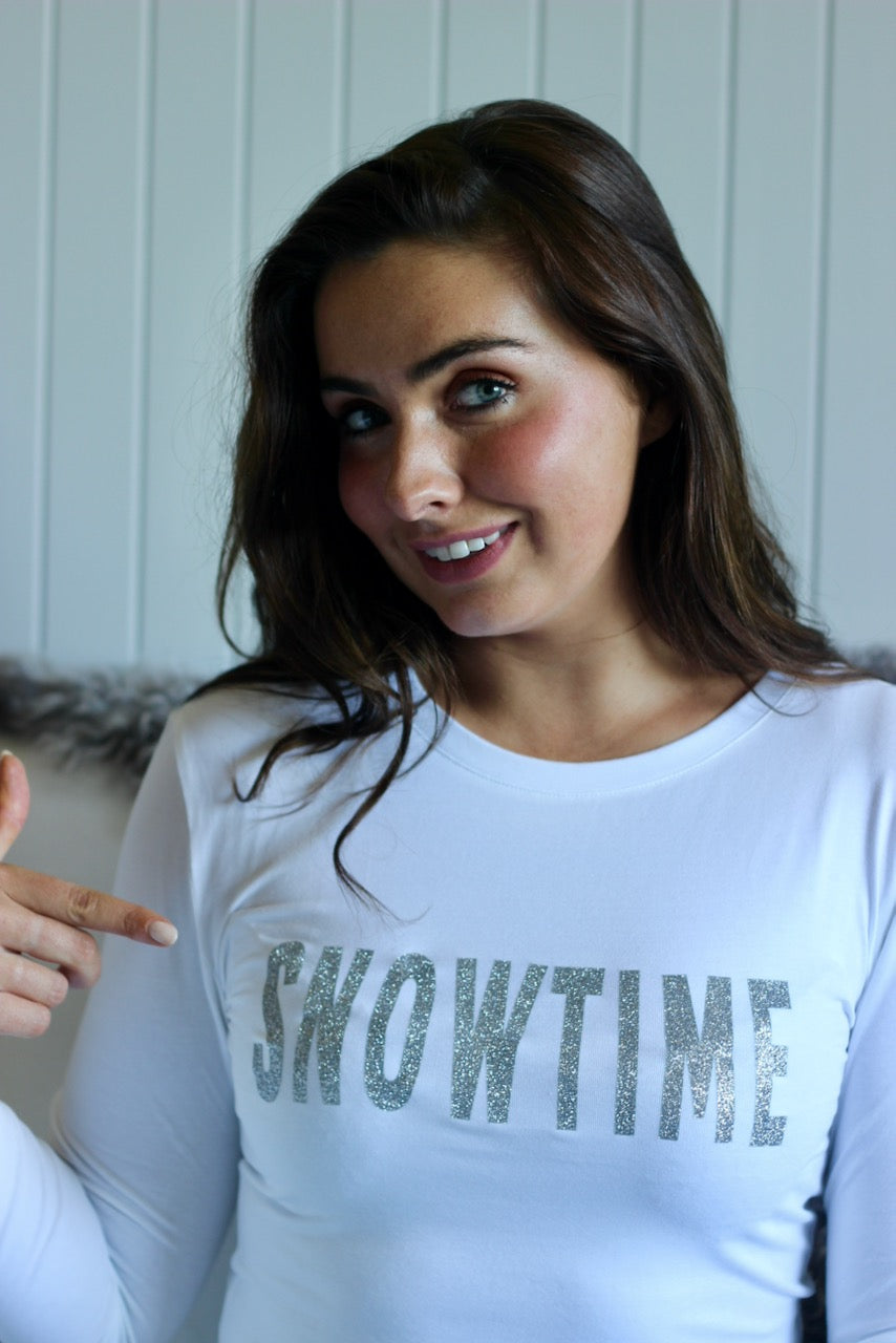 Snowtime Sparkle Tee