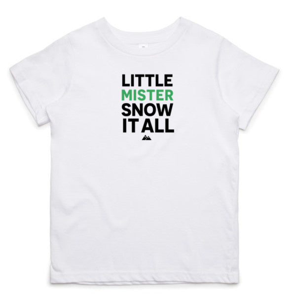 Little MISTER Tee (green/black)