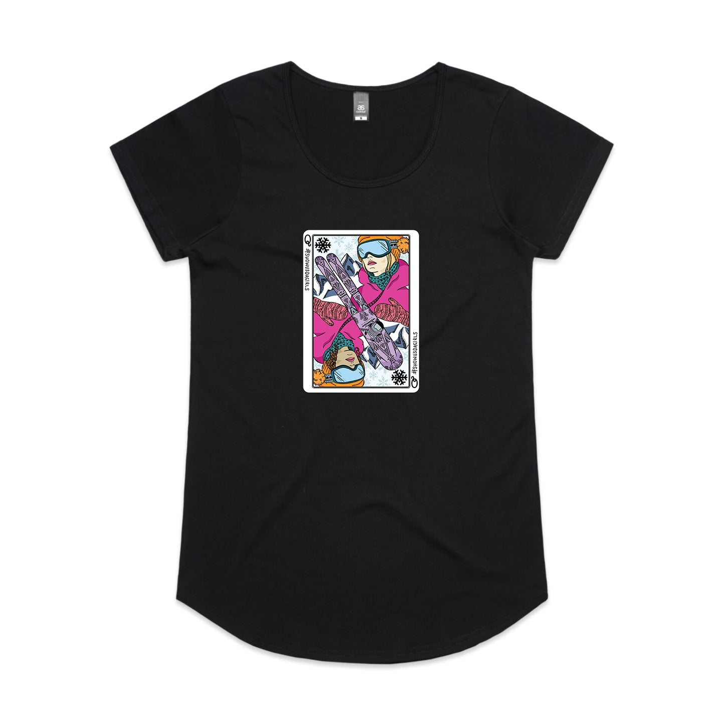 Woman's Queen of Ski Tee