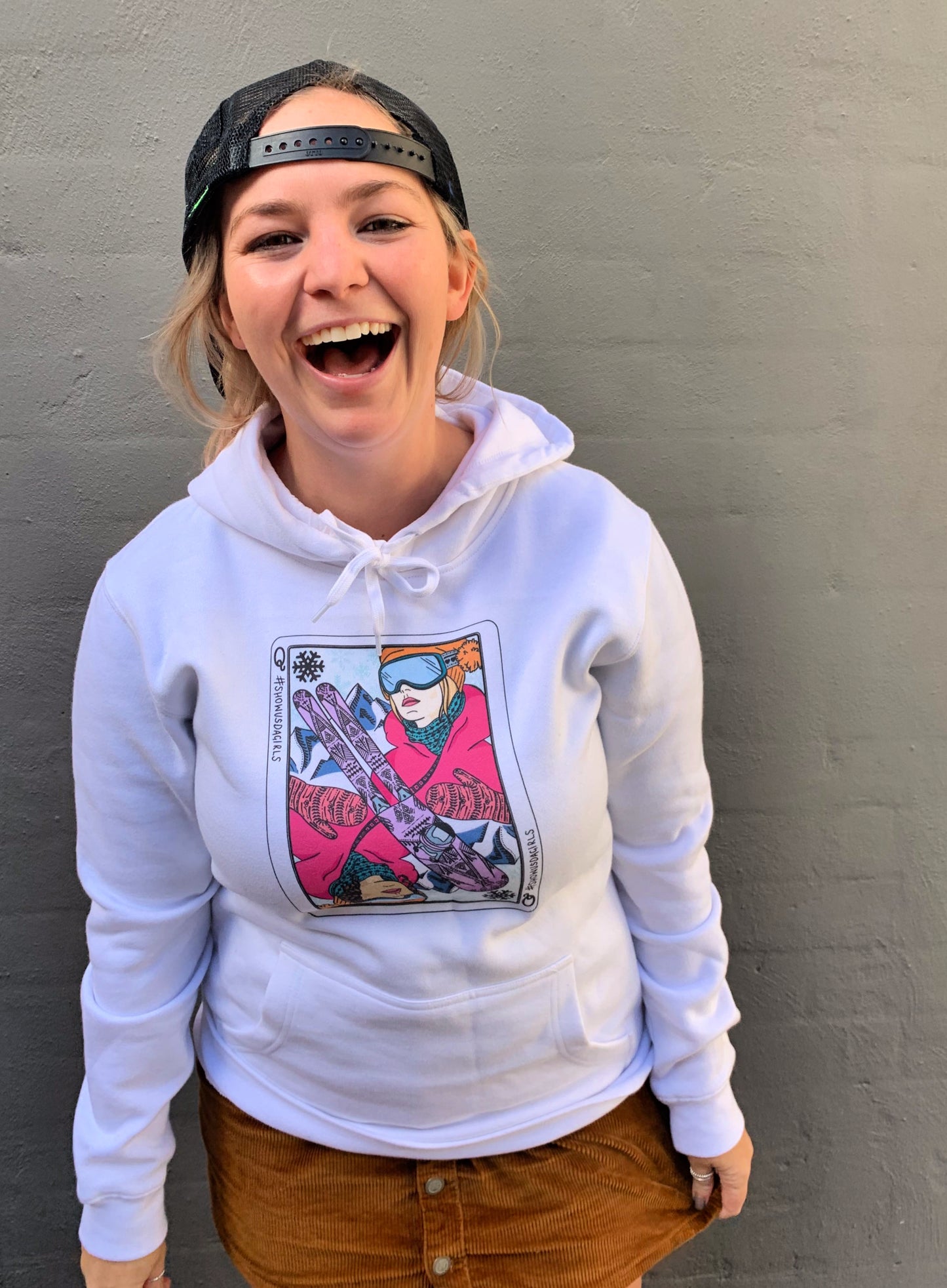 Queen of Ski Hoodie