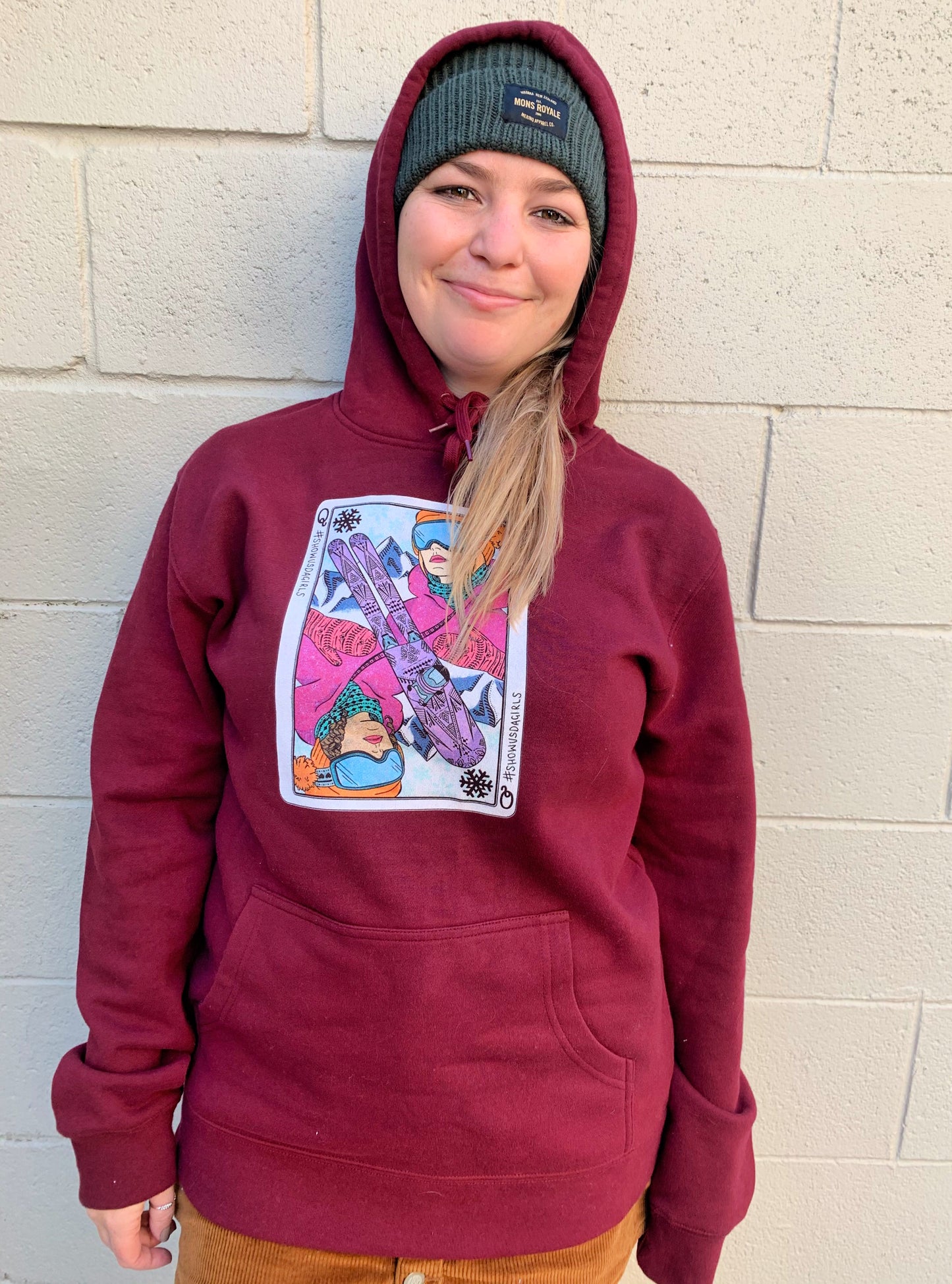 Queen of Ski Hoodie
