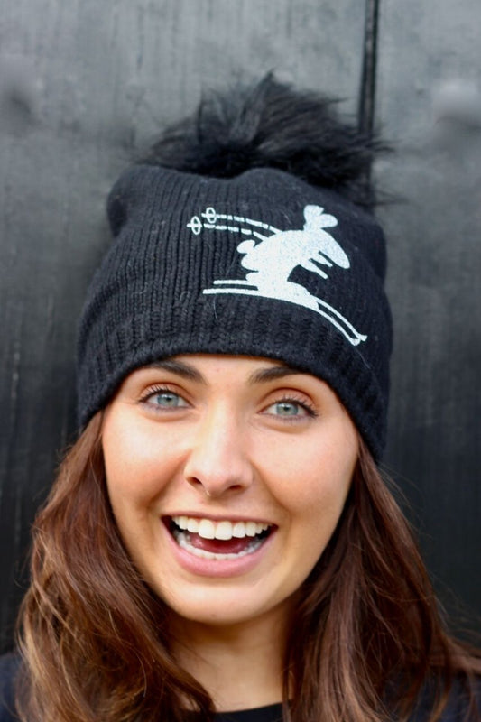 Luxe Ski Bunny Beanie - SnowsBest Exclusive