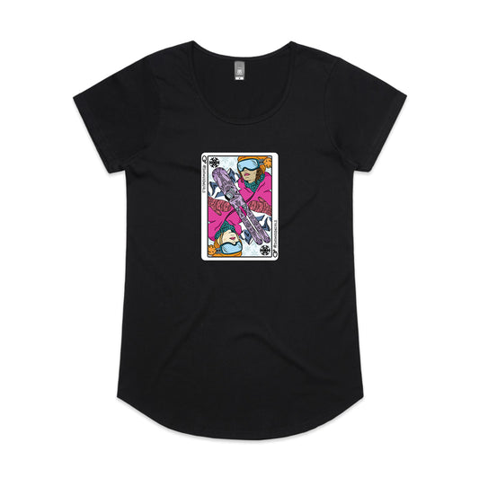 Woman's Queen of the Board Tee